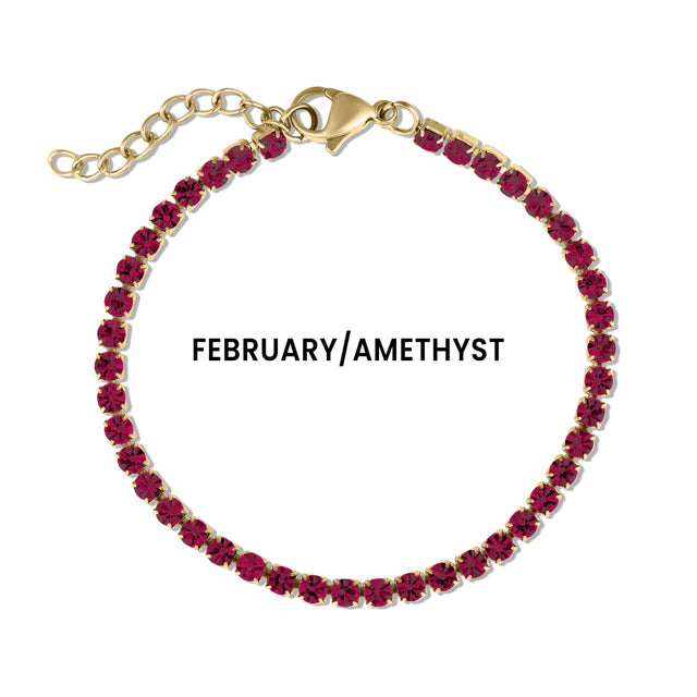 'The Birthstone' Tennis Bracelet