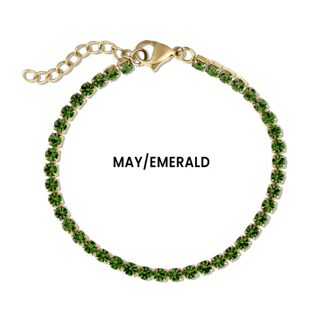 'The Birthstone' Tennis Bracelet