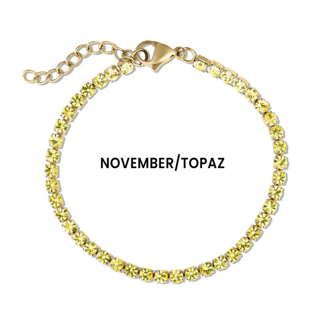 'The Birthstone' Tennis Bracelet