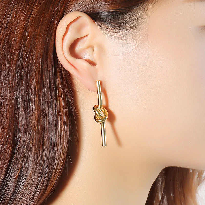 Knotted Earrings